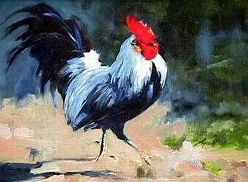 unknow artist Cock 183 oil painting image